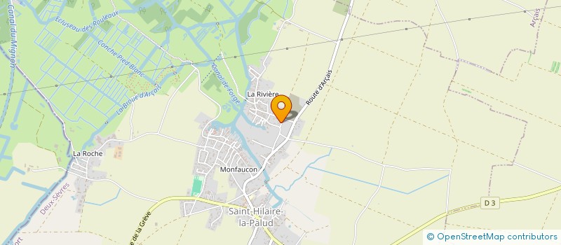 localisation de l'entreprise ST MARTIN LOIX VOILE  SAINT-HILAIRE-LA-PALUD