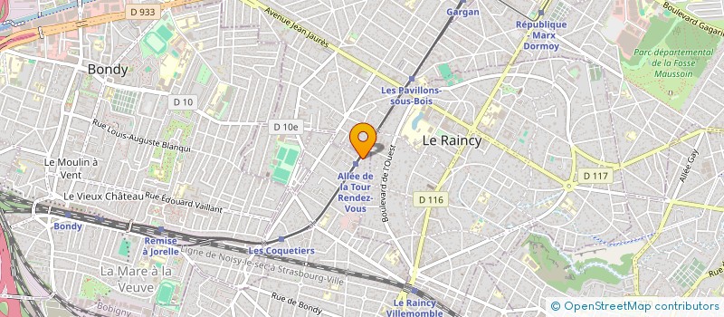 localisation de l'entreprise ST MAXIME  VILLEMOMBLE