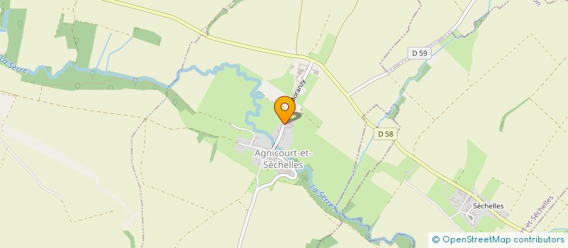 localisation de l'entreprise ST MEDARD RENOVATION  AGNICOURT-ET-SECHELLES