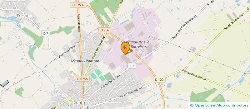 localisation de l'entreprise ST MICHEL ET LES BALLONS DE L ESPOIR  LE CONTROIS-EN-SOLOGNE