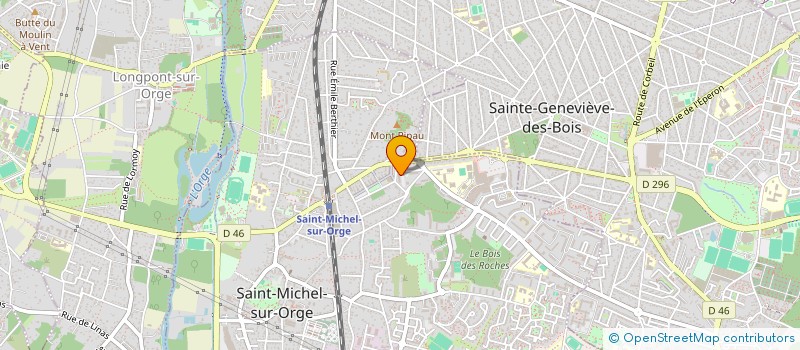 localisation de l'entreprise ST MICHEL  SPORT SOLIDARITE  SAINT-MICHEL-SUR-ORGE