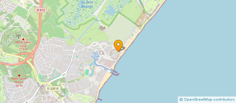 localisation de l'entreprise ST NIC INVEST  AGDE