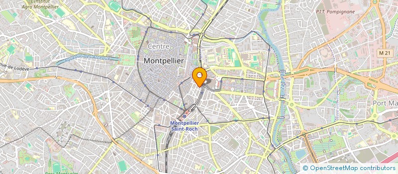 localisation de l'entreprise ST OF ST à MONTPELLIER