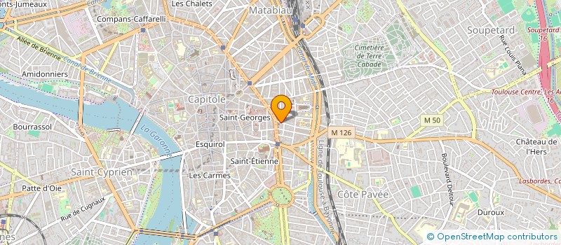 localisation de l'entreprise ST-ORENS 2020 à TOULOUSE