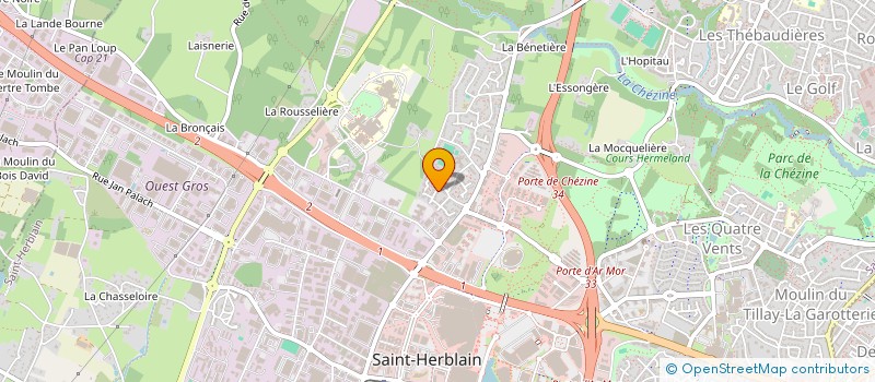 localisation de l'entreprise ST PERE  SAINT-HERBLAIN