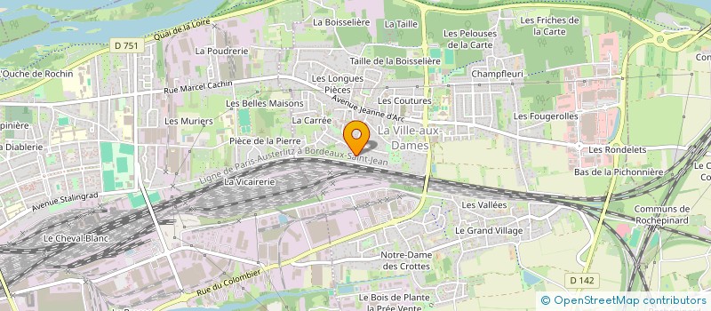 localisation de l'entreprise ST PIERRE AUX DAMES  LA VILLE-AUX-DAMES