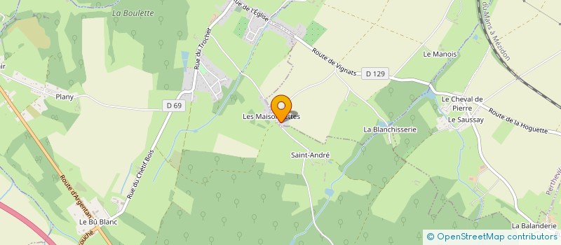 localisation de l'entreprise ST PIERRE DE NORON  NORON L'ABBAYE