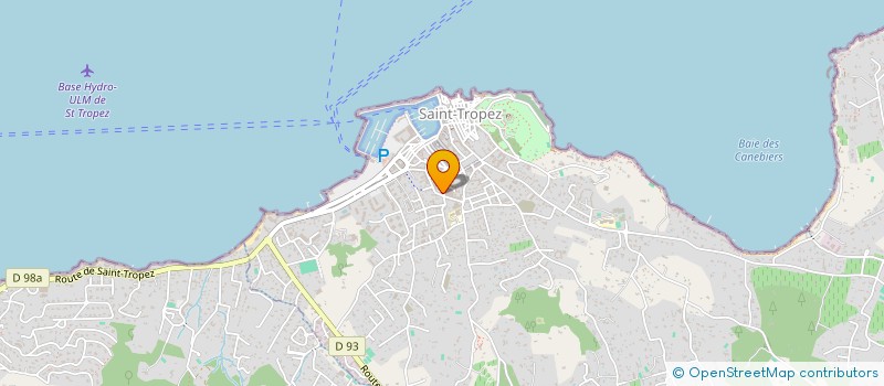 localisation de l'entreprise ST PLAISANCE à SAINT-TROPEZ