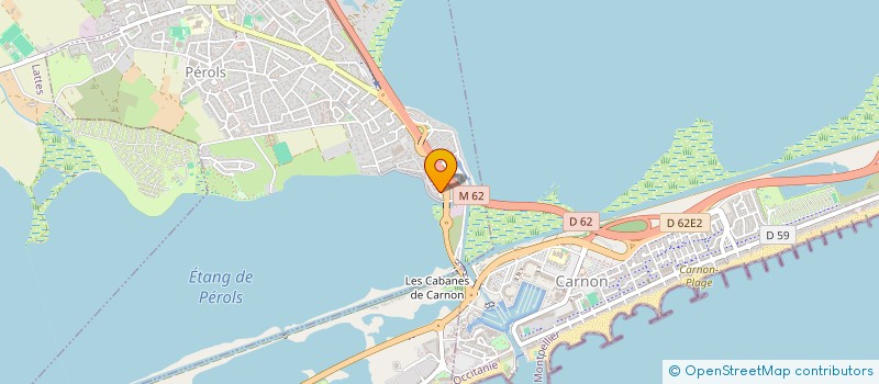 localisation de l'entreprise ST PLOMBERIE  PEROLS