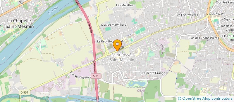localisation de l'entreprise ST-PRYVE - MOBIL'ACTIV UNE MOBILITE DOUCE POUR TOUS à SAINT-PRYVE-SAINT-MESMIN