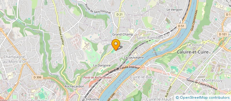 localisation de l'entreprise ST RAMBERT TENNIS CLUB à LYON