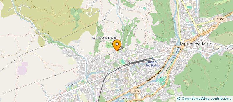 localisation de l'entreprise ST RENO à DIGNE-LES-BAINS