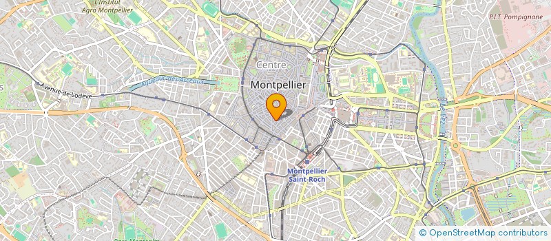 localisation de l'entreprise ST ROCH MARKET à MONTPELLIER
