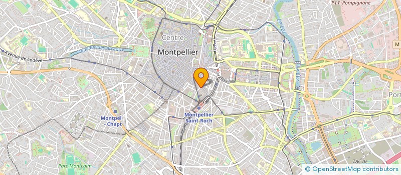 localisation de l'entreprise ST.RYTHM à MONTPELLIER