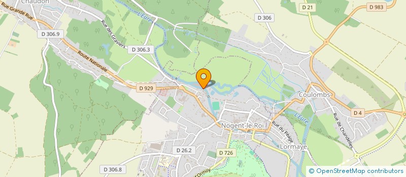 localisation de l'entreprise ST SAUVEUR SA à NOGENT-LE-ROI