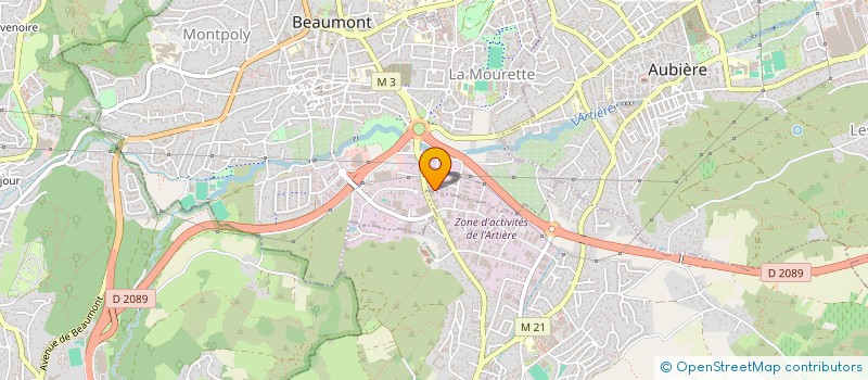 localisation de l'entreprise ST SOLS à BEAUMONT