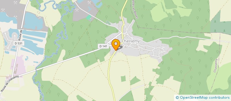 localisation de l'entreprise ST-SOLUTIONS  CHASSEMY
