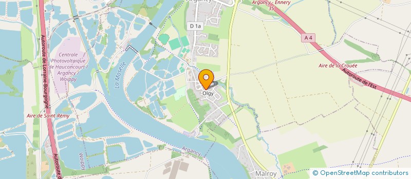 localisation de l'entreprise ST SOLUTIONS ET PERFORMANCES  ANTILLY