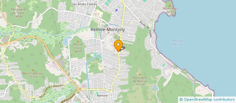 localisation de l'entreprise ST.ST  REMIRE-MONTJOLY