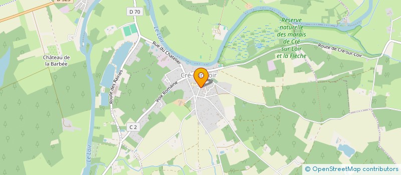 localisation de l'entreprise ST VINCENT CERCLE BUVETTE  MAREIL-SUR-LOIR