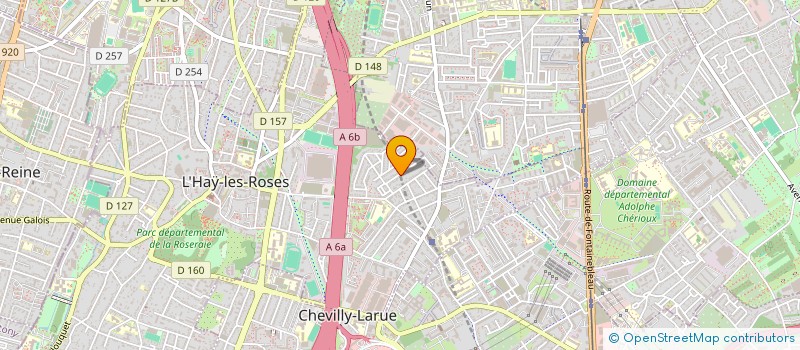 localisation de l'entreprise ST26PRO  L'HAY-LES-ROSES