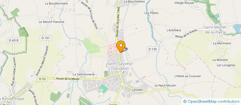 localisation de l'entreprise ST2C  SAINT-SAUVEUR-VILLAGES