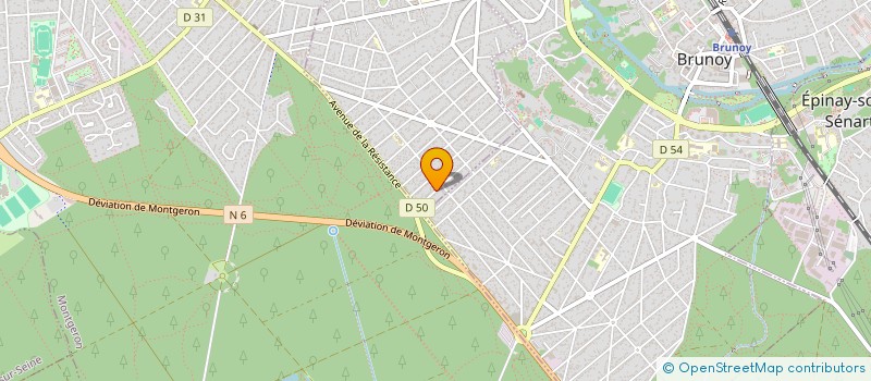 localisation de l'entreprise ST2F BAT  GRETZ-ARMAINVILLIERS