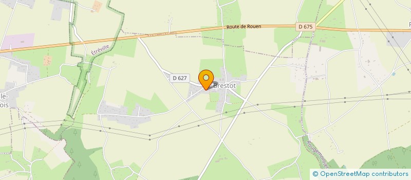 localisation de l'entreprise ST2L PROJET  BRESTOT