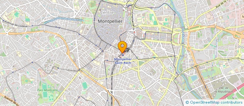 localisation de l'entreprise ST2M & CO à MONTPELLIER