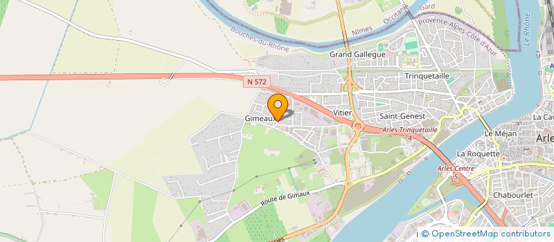 localisation de l'entreprise ST2N à ARLES