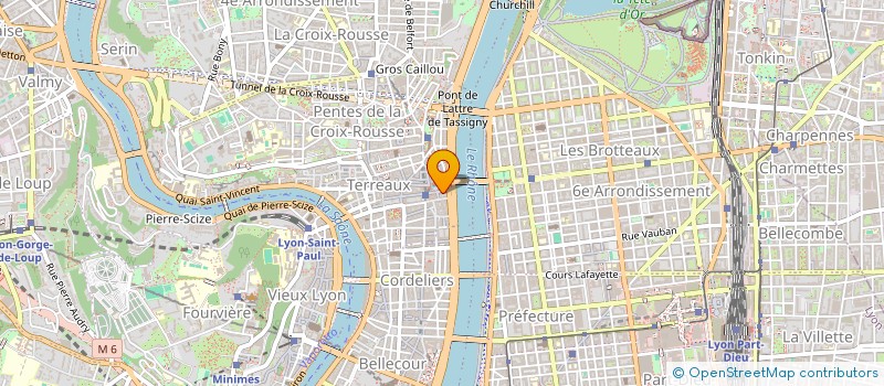 localisation de l'entreprise ST3 à LYON