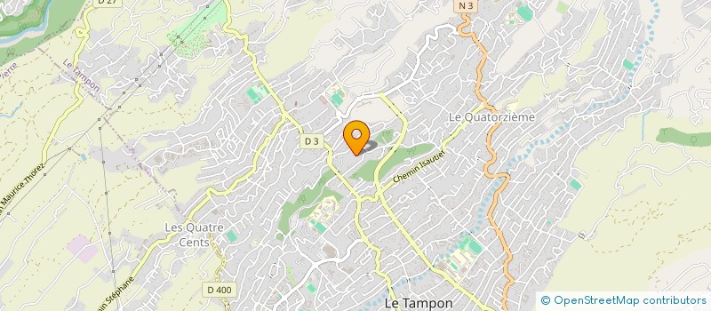 localisation de l'entreprise ST83  LE TAMPON
