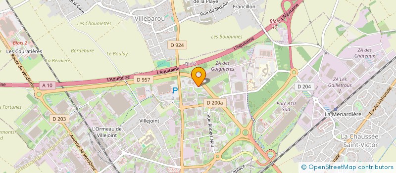 localisation de l'entreprise STA 41 à BLOIS