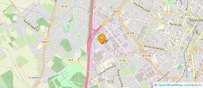 localisation de l'entreprise STA  BONDUES