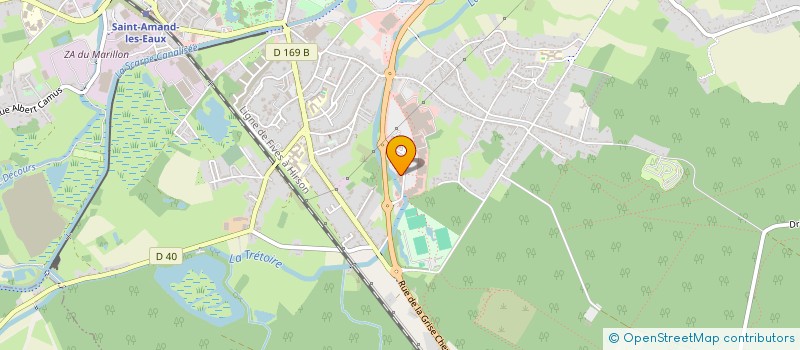 localisation de l'entreprise STA  SAINT-AMAND-LES-EAUX