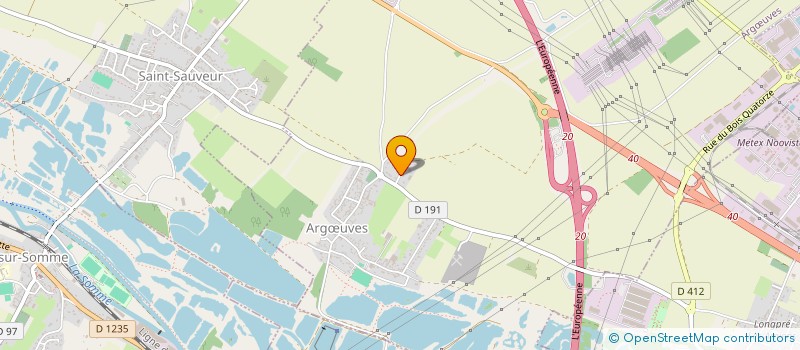 localisation de l'entreprise STA  ARGUVES