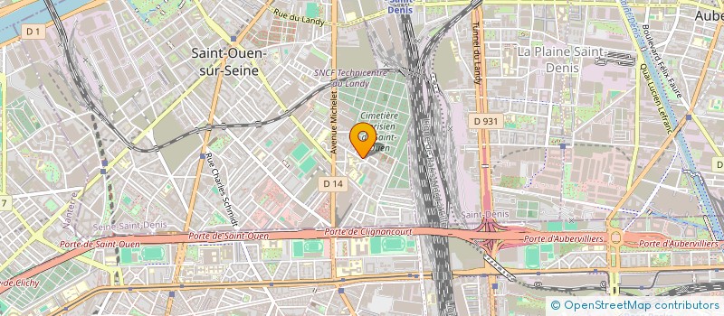 localisation de l'entreprise STA AGENCEMENT à SAINT-OUEN-SUR-SEINE