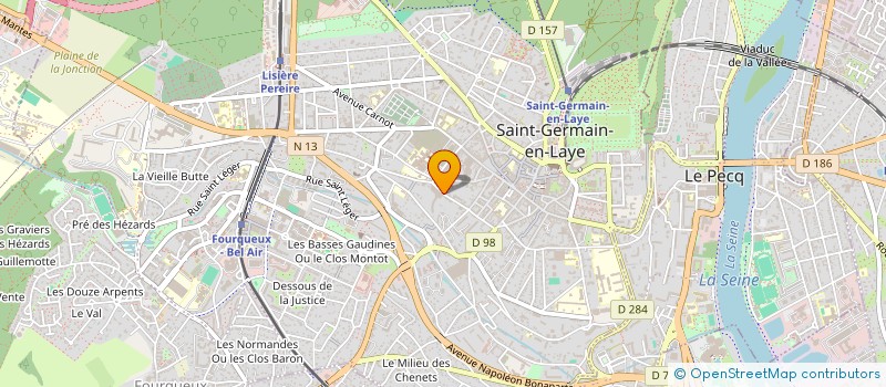 localisation de l'entreprise STA BEN AG  SAINT-GERMAIN-EN-LAYE