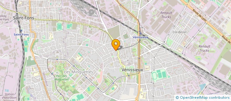 localisation de l'entreprise STA CONSEIL CONSTRUCTION  VAULX-EN-VELIN