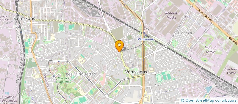 localisation de l'entreprise STA CONSTRUCTION  VENISSIEUX