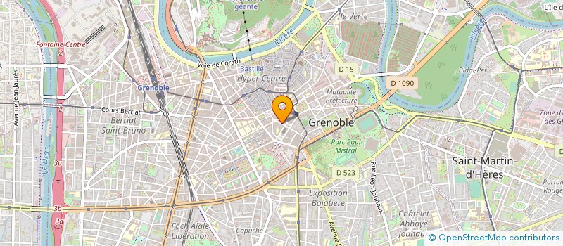 localisation de l'entreprise STA DEVELOPPEMENT à GRENOBLE