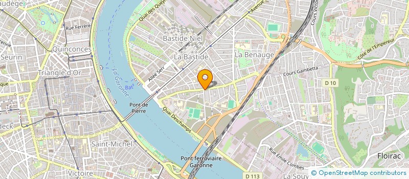 localisation de l'entreprise STA ESTATE  BORDEAUX