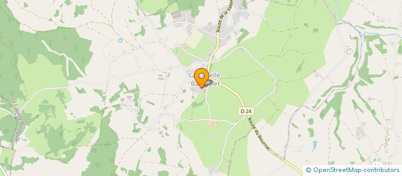 localisation de l'entreprise STA IMMO12  LA CAPELLE-BALAGUIER