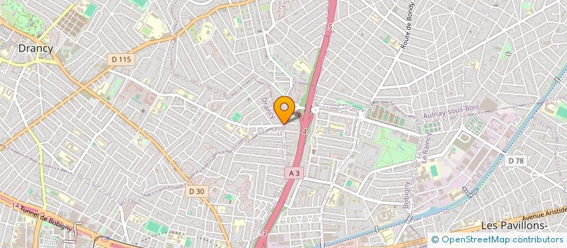 localisation de l'entreprise STAAP  BONDY