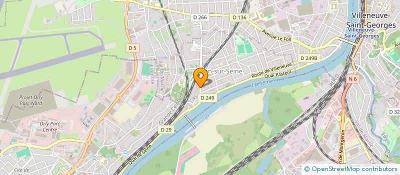 localisation de l'entreprise STABB SARLU  ABLON-SUR-SEINE