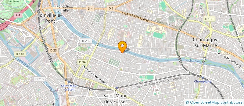 localisation de l'entreprise STABILE INVESTIMMO à SAINT-MAUR-DES-FOSSES