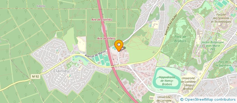 localisation de l'entreprise STABILIGEN  VILLERS-LES-NANCY