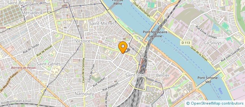 localisation de l'entreprise STABILIGO  BORDEAUX