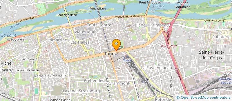 localisation de l'entreprise STABIMMO  TOURS