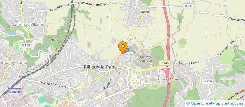 localisation de l'entreprise STABLECAR à RILLIEUX-LA-PAPE